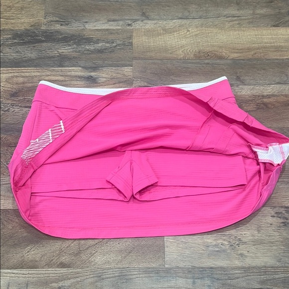 Adidas Pink Skater Mini Skirt Athletic Pleated - Picture 9 of 16